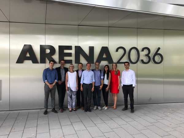 Chair of POM visits ARENA2036