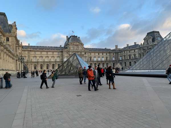 The Chair of POM at the Louvre